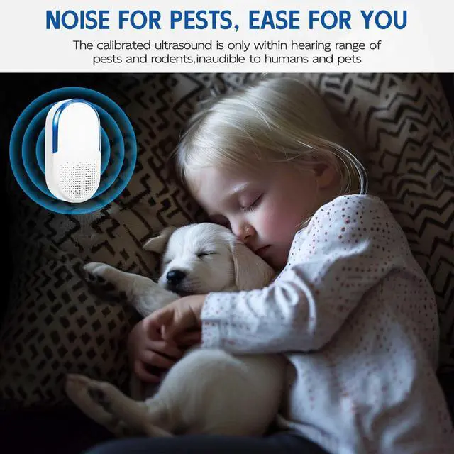 Alt view image 4 of 6 - 10 Pack Ultrasonic Pest Repeller, 2026 Upgraded Ultrasonic Repeller & Insect Indoor Repeller - Family and Pets Friendly, Plug in Ultrasonic Repellent for Mouse,Rat,Roaches,Flies,Geckos,Spiders (10)