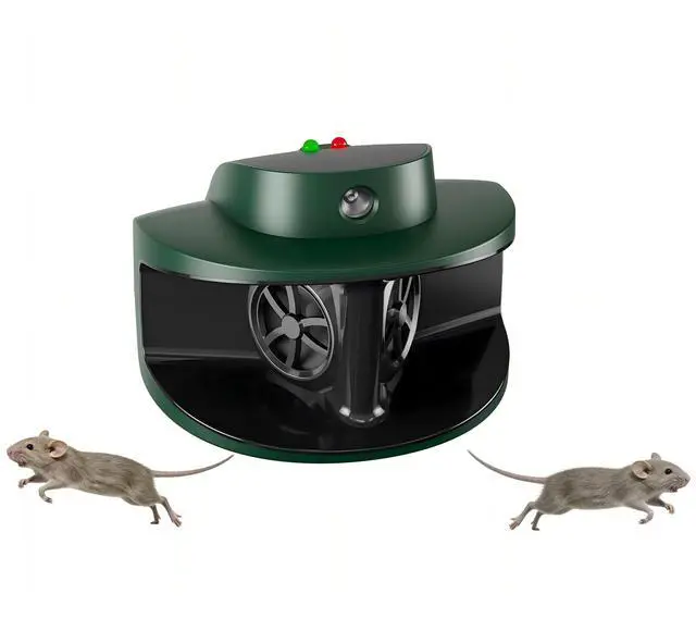 Main image of NEW Upgraded Effective Ultrasonic Rodent Mouse Repeller - 3 Speakers 300° High Power Plug-in, Rodent, Mouse Deterrent for Home, Basement, Garage, Attic