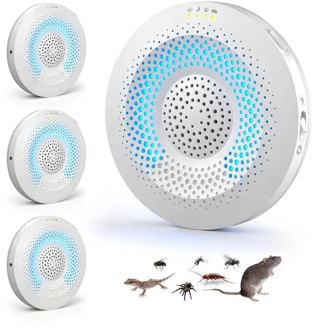 Main image of Ultrasonic Pest Repeller, Mouse Repellent Indoor, 4 Pack