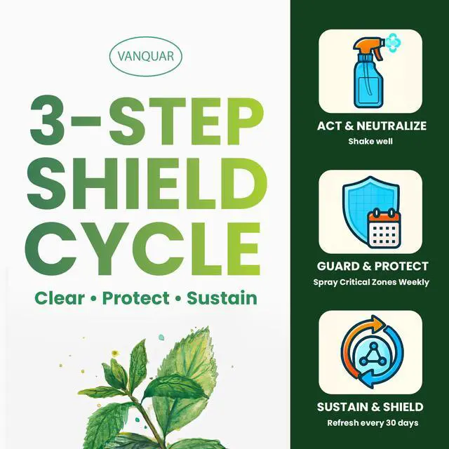 Alt view image 6 of 7 - Peppermint Oil Insect & Spider Repellent Spray - All-Natural, Pet-Safe Bug Control for Home, Kitchen & Garden - 16 oz