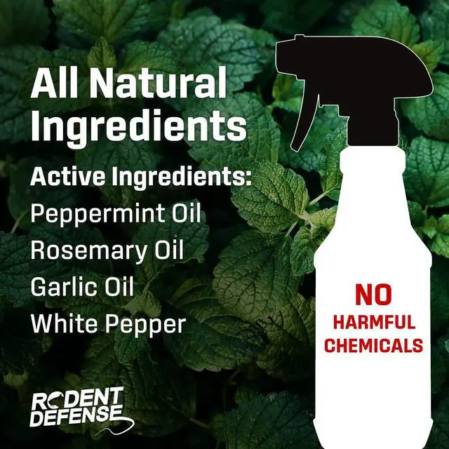 Alt view image 3 of 7 - Small Animal Protection 2 Pack Rodent Repellent for Rodents, Rats Squirrels mice Nesting/Chewing-All Natural-Rats, Squirrels & Others