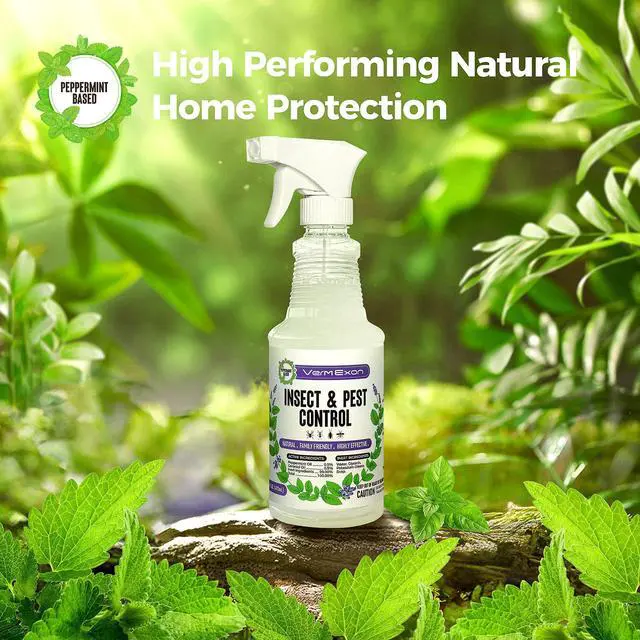 Alt view image 4 of 7 - Peppermint Oil Insect & Pest Control Spray 16oz Natural Plant-Based Bug Killer for Spiders, Ants, Flies, and Other Insects, Safe for Home & Kitchen Use