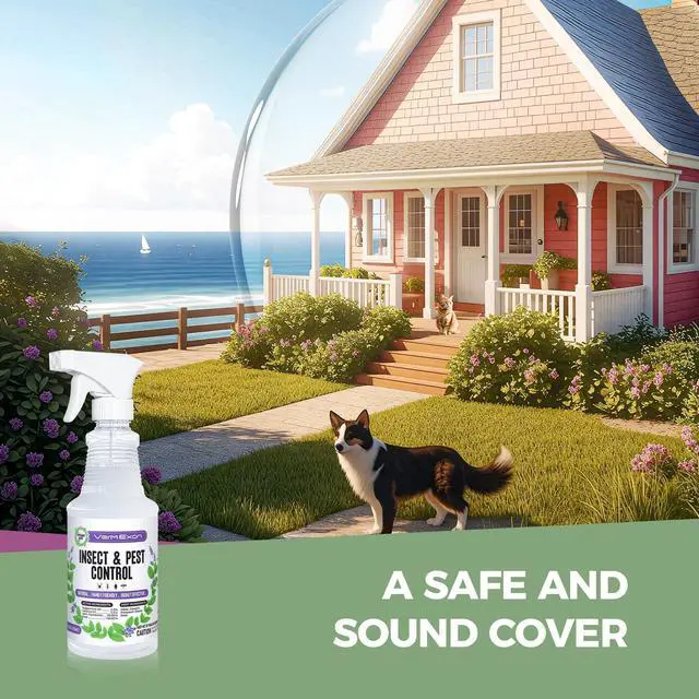 Alt view image 5 of 7 - Peppermint Oil Insect & Pest Control Spray 16oz Natural Plant-Based Bug Killer for Spiders, Ants, Flies, and Other Insects, Safe for Home & Kitchen Use