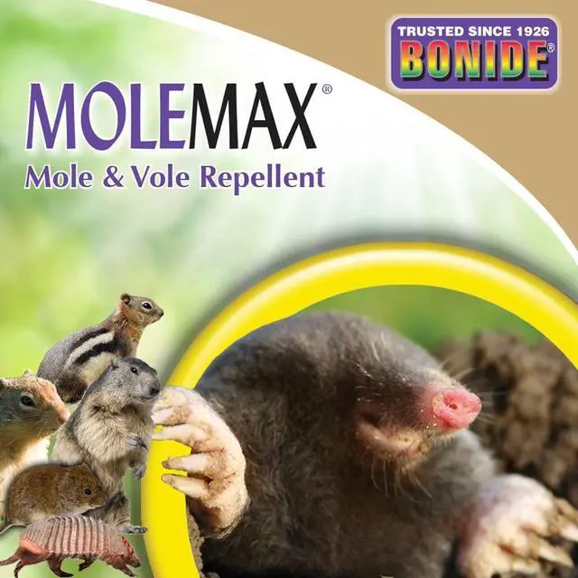 Alt view image 7 of 7 - Mole & Vole Repellent, 32 oz Ready-to-Spray Animal Repellent for Gardens, People and Pet Safe