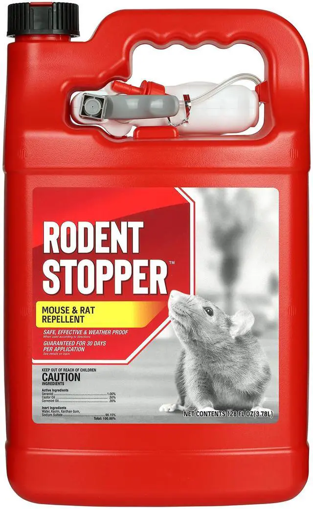 Main image of Wildlife RS-U-128 Rodent Stopper with Refill, 1 Gallon, 1 gal, red