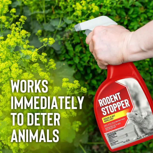 Alt view image 3 of 6 - Wildlife RS-U-128 Rodent Stopper with Refill, 1 Gallon, 1 gal, red