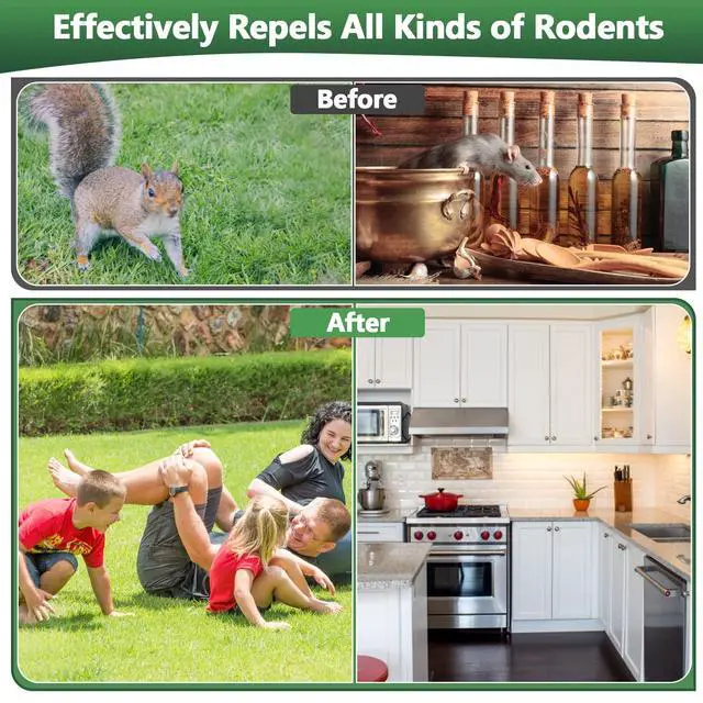 Alt view image 3 of 7 - Mouse Repellent 10 Pack, Rodent Repellent Balls Pet Safe, Long-Lasting Squirrel & Mice Repellent, Moth Ball for Rodent Outdoor Use, Suitable for Garage Storage Patio Attic Shed Garage