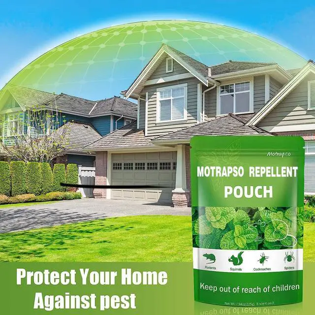 Alt view image 2 of 7 - 12 Pack Mouse Repellent Natural Peppermint Oils Rat Repellent Pouches, Mice Repellent
