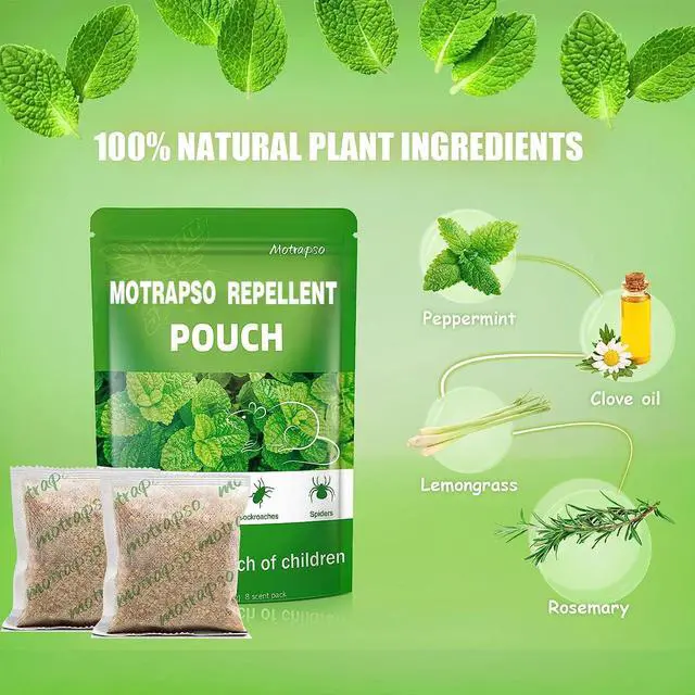 Alt view image 5 of 7 - 12 Pack Mouse Repellent Natural Peppermint Oils Rat Repellent Pouches, Mice Repellent