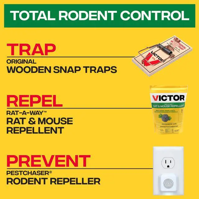 Alt view image 3 of 7 - Way Rat & Mouse Repellent - Repel Rodents Outdoors with Essential Oils - Biodegradable Pellets - Natural, Non-Toxic & Poison-Free Rodent Repeller for Rats and Mice - M807 - 3 lb Bag