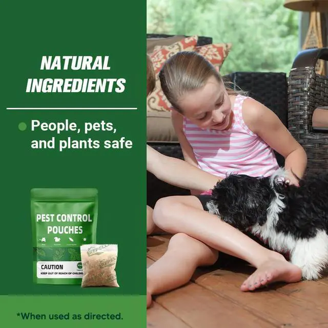 Alt view image 6 of 7 - Pest Control, Mice Repellent Indoor, Mouse Repellant Pouches, Rodent Repellent, Peppermint to Repel Ant, Roach & Spider, Rat Deterrent for House, Keep Mice Away, Effective for 60-90 Days-10P