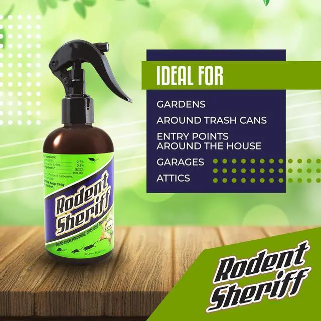 Alt view image 3 of 4 - Peppermint Oil Repellent Spray Fast Acting Pest Control | Repels Mice, Racoons, Ants, and More