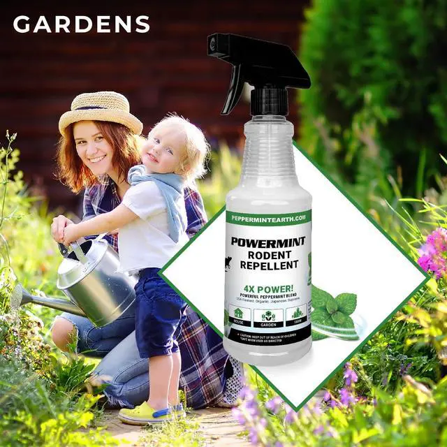 Alt view image 4 of 4 - Oz Peppermint Oil Rodent Repellent Spray