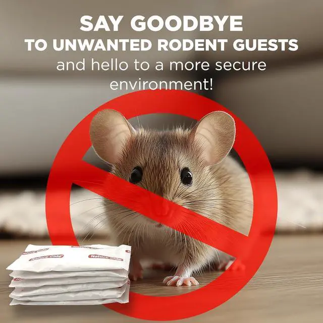 Alt view image 7 of 7 - Rat & Mouse Repellent Pouches, Peppermint Oil Rodent Repellent for Home, Garage, Car, RV & Shed, Mint Scent Mouse Deterrent, 12 Pouches
