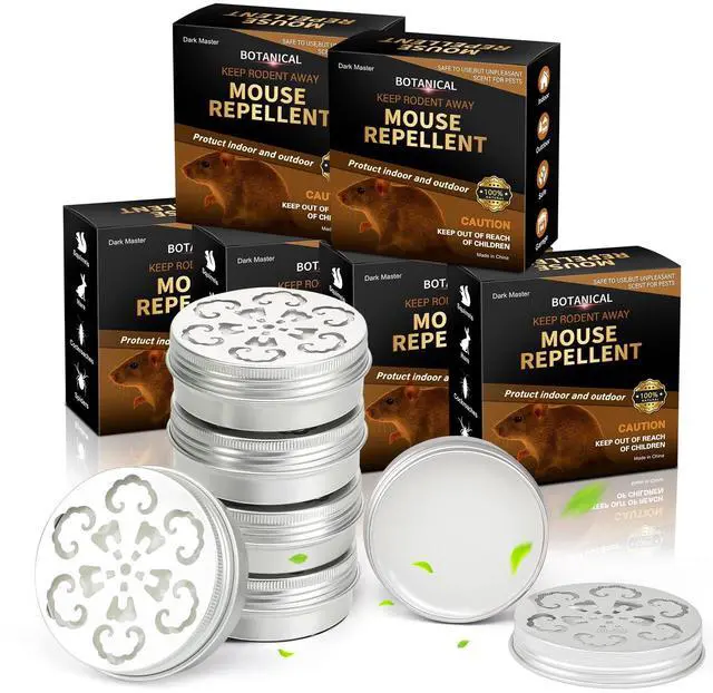 Main image of Rodent Repellent for Car Engines,6 Pack Mouse Repellent Peppermint Oil
