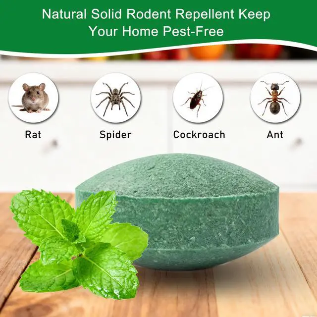 Alt view image 4 of 7 - 24 Pack Natural Mice Repellent Balls for Home - Peppermint Oil, Family & Pet Safe Rodent Deterrent for Indoor Outdoor Use, Garage, Garden, Caravan - Long Lasting Insect Repellen
