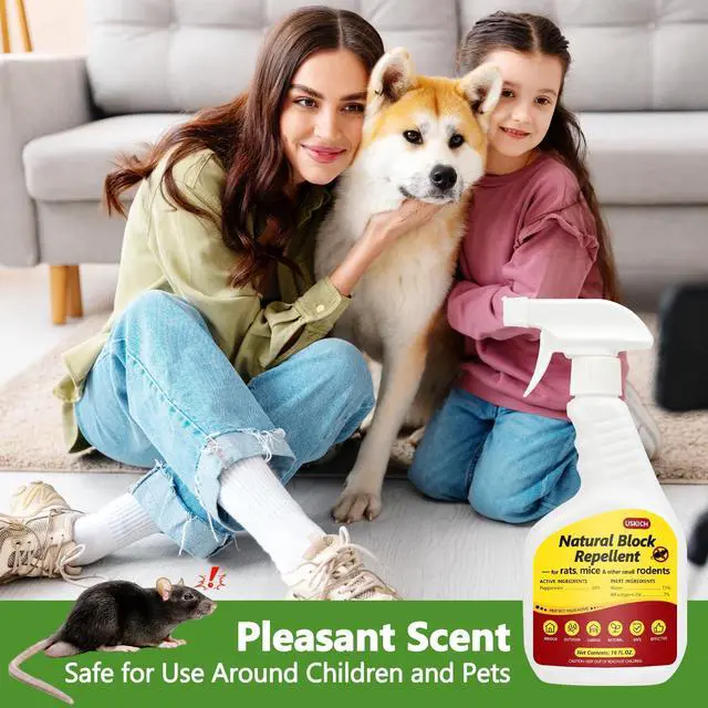 Alt view image 5 of 7 - Peppermint Oil Rodent Repellent Spray for Vehicles -2 Pack Rodent Repellent & Mouse Repellent Spray, Natural Mice Repellent for Car Engines, RVs, Trucks & Boats