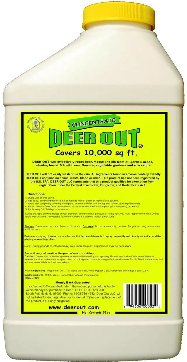 Alt view image 2 of 3 - oz Concentrate Deer Repellent