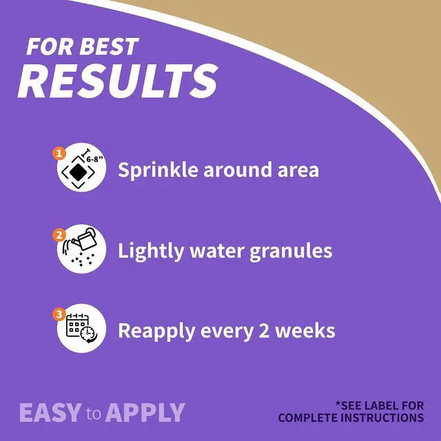 Alt view image 4 of 7 - Repels-All Animal Repellent Granules, 3 lbs. Ready-to-Use Deer & Rabbit Repellent, Deter Pests from Lawn & Garden
