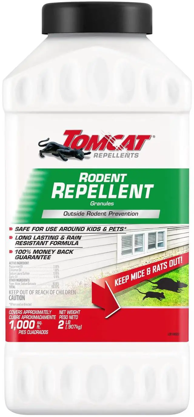Main image of Repellents Rodent Repellent Granules, For Outdoor Mouse and Rat Prevention, 2 lb.