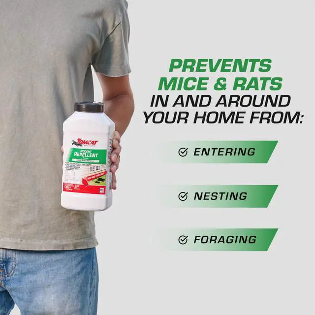 Alt view image 2 of 7 - Repellents Rodent Repellent Granules, For Outdoor Mouse and Rat Prevention, 2 lb.