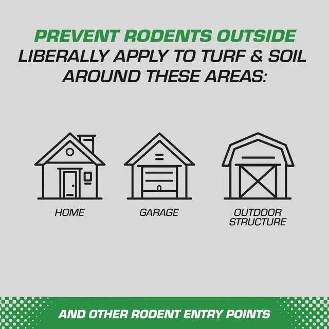 Alt view image 6 of 7 - Repellents Rodent Repellent Granules, For Outdoor Mouse and Rat Prevention, 2 lb.