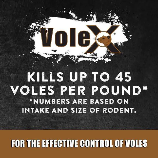 Alt view image 3 of 7 - Effective Against All Species of Voles. Safe for Use Around People, Pets, Livestock, and Wildlife