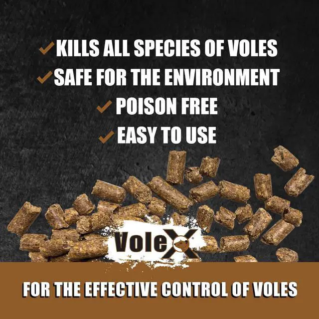 Alt view image 4 of 7 - Effective Against All Species of Voles. Safe for Use Around People, Pets, Livestock, and Wildlife
