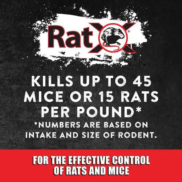 Alt view image 5 of 7 - RatX All-Natural Non-Toxic Humane Rat and Mouse Killer Pellets, 3 lb. Bag