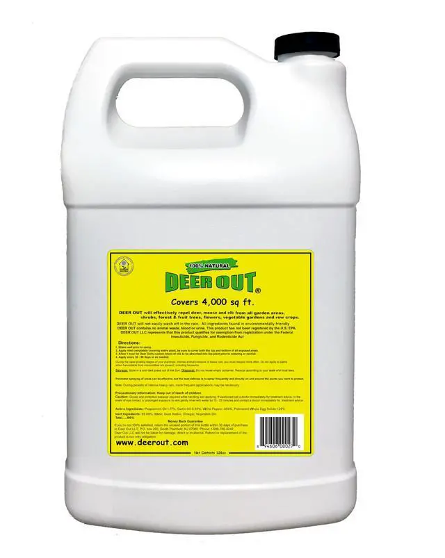 Alt view image 2 of 4 - 1 Gallon Ready-to-Use Refill - Deer Repellent.