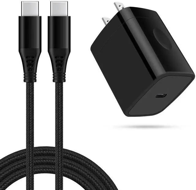 Main image of Type C Charger Fast Charging Block for Moto G Power 2025,G Stylus 2024,G Pure,G Play,X50 Ultra, for Motorola Edge 50 Pro,Edge+,Razr 50/40 Ultra, Pixel 8 7Pro; 20W PD C Wall Charger Box,6FT USB C Cable
