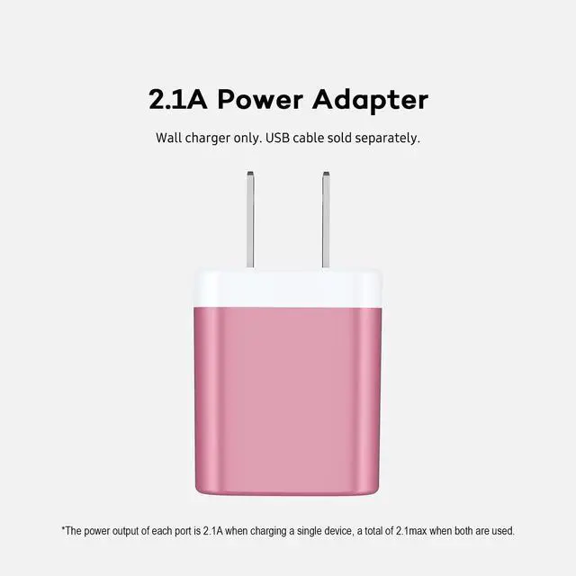 Alt view image 2 of 7 - USB Wall Charger, Charger Block, Multiport Fast Charge Power Brick
