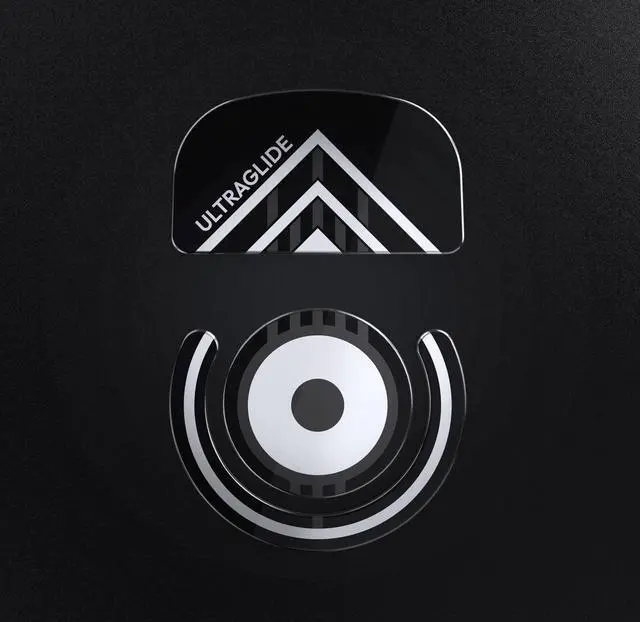 Alt view image 5 of 6 - Ultraglide Glass Skates Feet for G Pro X Superlight , Ultra-Smooth and Durable, 3M Adhesive, fit for Gaming Mouse Black and White