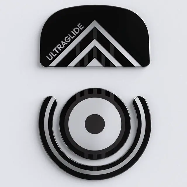 Alt view image 6 of 6 - Ultraglide Glass Skates Feet for G Pro X Superlight , Ultra-Smooth and Durable, 3M Adhesive, fit for Gaming Mouse Black and White
