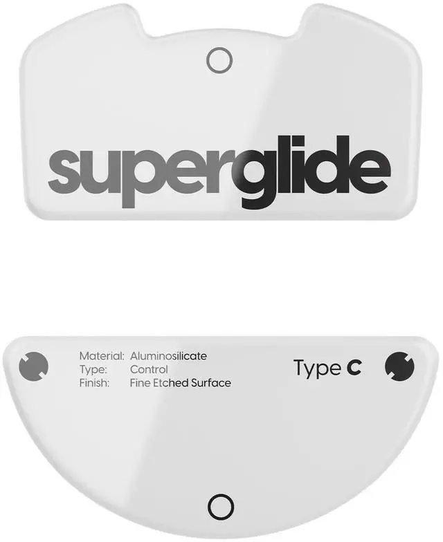 Main image of Consistent Controllable Glide, Polished Round Edge, Super Balanced Gaming Mouse Feet with Durable Sole for Razer Viper v3 Pro (Type-C, White)