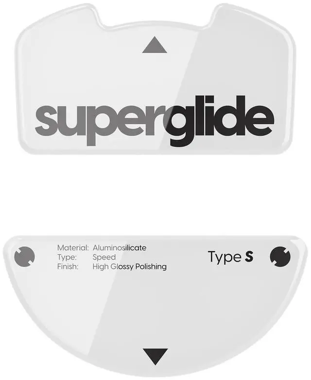 Main image of Super Smooth Glide, Polished Round Edge, Super Fast Gaming Mouse Feet with Durable Sole for Razer Viper v3 Pro (Type-S, White)