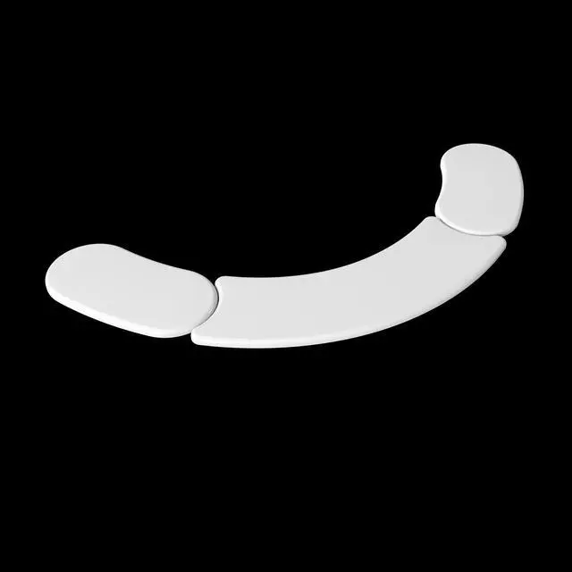 Alt view image 3 of 5 - PTFE Mouse Feet for Xlite Series Wireless Mice Premium Skate 0.6mm (Control, White)