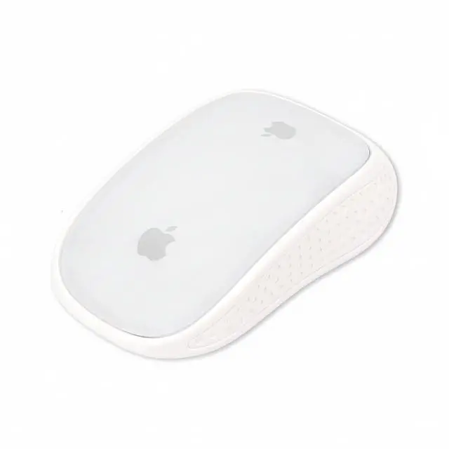 Main image of Ergonomic Body Extender, Grip Compatible with Apple Magic Mouse 2, Black & White Color Options, Enhanced Comfort and Grip (White)