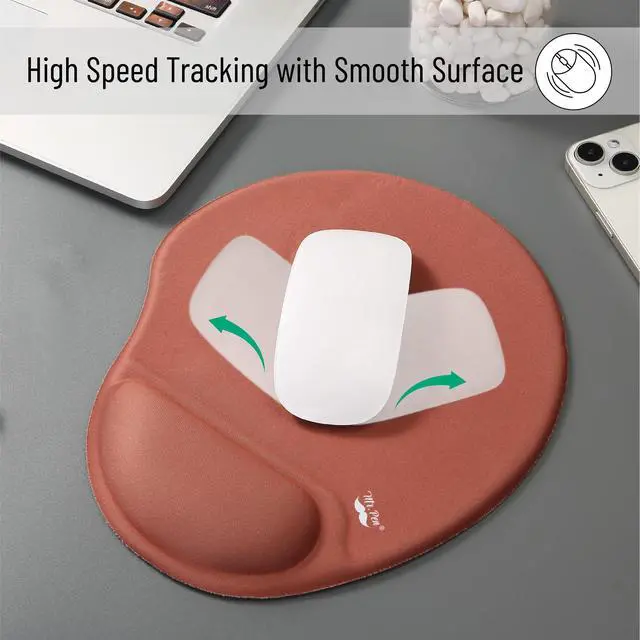 Alt view image 3 of 7 - Ergonomic Mouse Pad with Wrist Rest