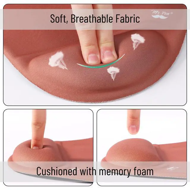 Alt view image 4 of 7 - Ergonomic Mouse Pad with Wrist Rest