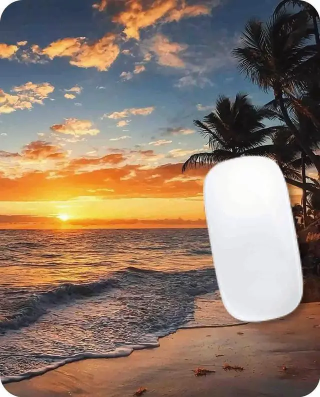 Main image of Mouse Pad, Square Mousepad,Waterproof Mouse Mat Non-Slip Rubber Base MousePads for Office Home Laptop Travel, 9.5"x7.9"x0.12" Inch