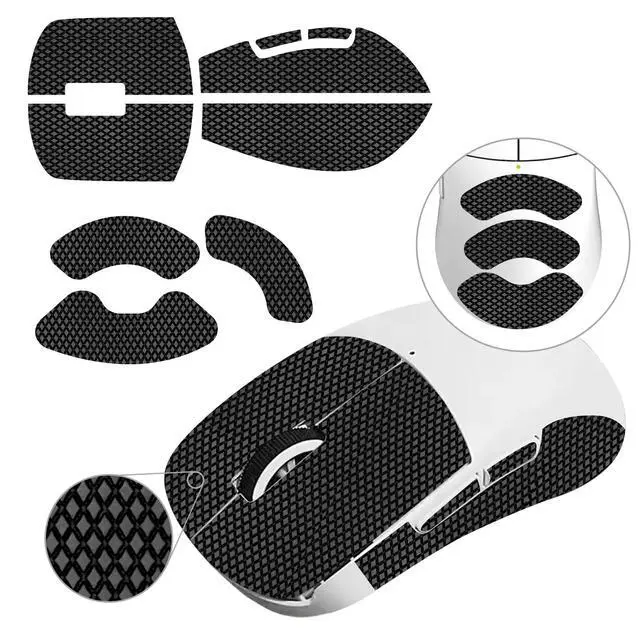 Alt view image 7 of 7 - Mouse Anti Slip Grip Tape Compatible with Razer Viper V3 Pro/Viper V4 Pro Gaming Mouse, Palm Sweat Absorption, Thin 0.5mm, Cut to Fit, Easy to Apply, Mouse Skin