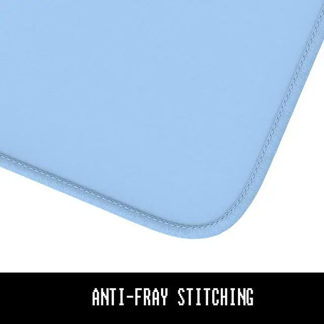 Alt view image 4 of 6 - Mouse Pad, 30% Thicker Blue Computer Pad, Anti-Slip Rubber Mouse Mat with Stitched Edges for Gaming, Office, Laptop, PC, Women & Men, 8 x 10 Inch Thick 5 mm, Modern Design, Square