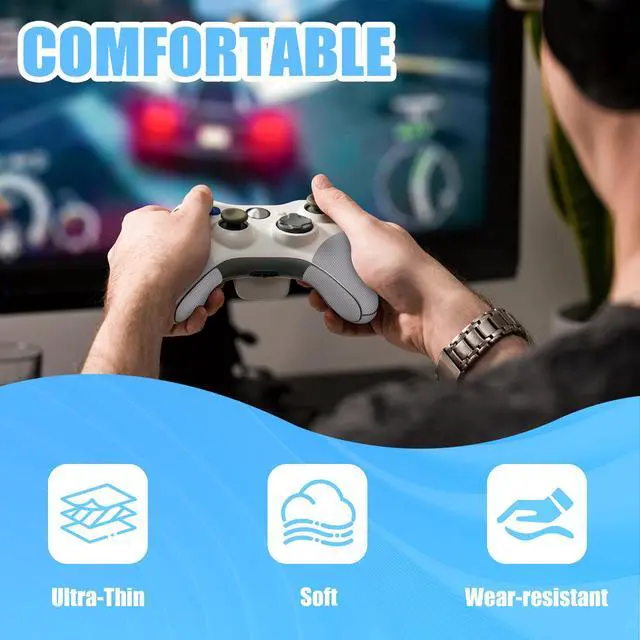 Alt view image 4 of 6 - Rubber Grip Tape, Ultra-Thin Strong Adhesive Anti-Slip Waterproof Heat Resistant Wear-Resistant Cushion Pad, Making Handles or Contact Surfaces Safer, with Grip and Comfort (Gray, 1In x 10Ft)