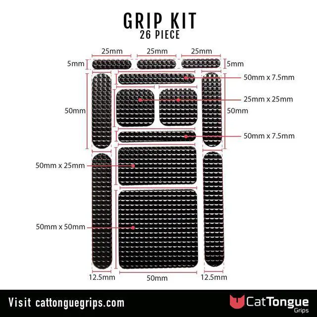 Alt view image 2 of 6 - Non-Abrasive Grip Tape Strips - Heavy-Duty, Pre-Cut Anti-Slip Tape for Phones, Tablets, Crafting & More - Indoor & Outdoor Anti-Slip Solution (Clear, 1-Pack)