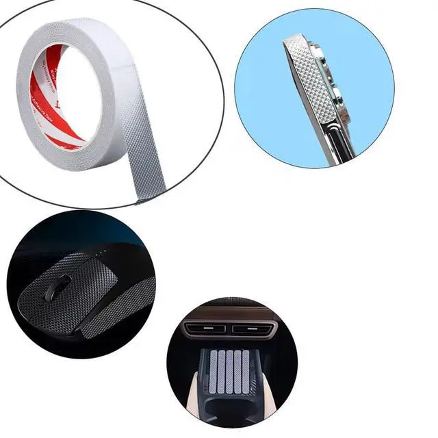 Alt view image 6 of 7 - Phone Case Grip Tape Non-Slip Rubber Grips Tape Strips Adhesive Sticker Patches for iPhone Case Back iPad Tablet Frame Cases Laptop Surface Gaming Controller Mouse DSLR Camera TV Remote Control