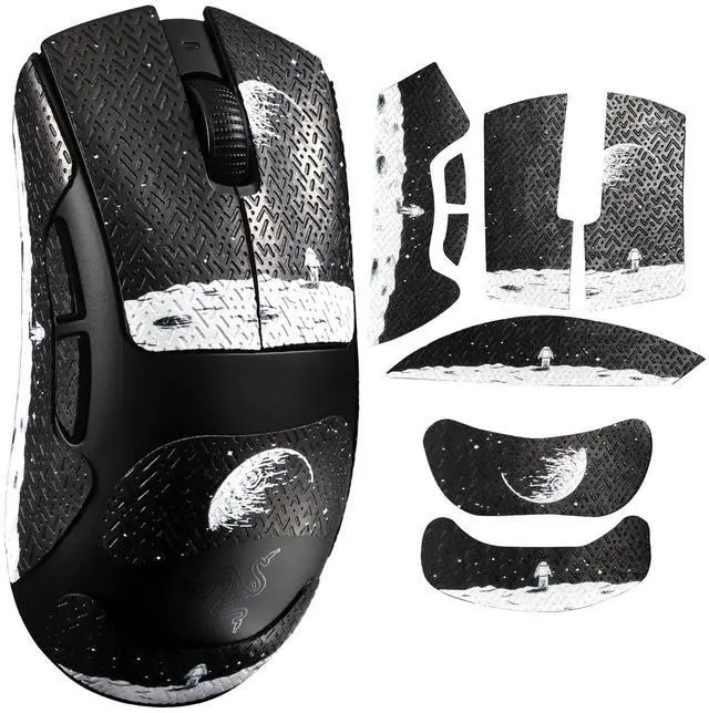 Main image of Mouse Grip Tape Sticker for Razer DeathAdder V3 HyperSpeed Mouse Anti Slip Skin Self-Adhesive,Pre-Cut,Sweat-Resistant Game Mouse Accessories(Earth Pattern)