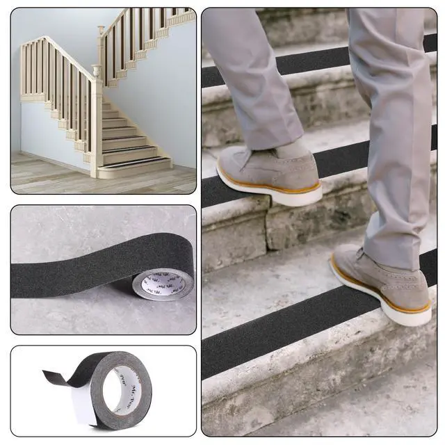 Alt view image 6 of 7 - Grip Tape, 2 Inch, 23 Feet, Anti Slip/Non Skid Tape, Grip Tape