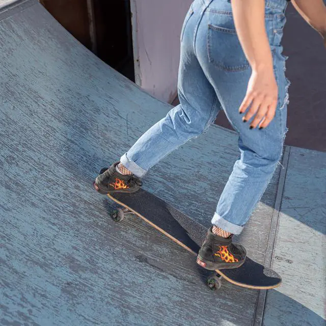 Alt view image 5 of 5 - Black Skateboard Grip Tape, 10.6"x36.4", Tear-Proof