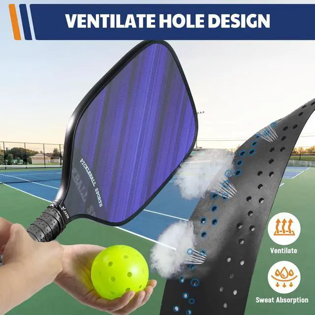 Alt view image 2 of 7 - Pickleball Paddle Grip Tape, Pack of 2 Pickleball Overgrip Wrap, Black